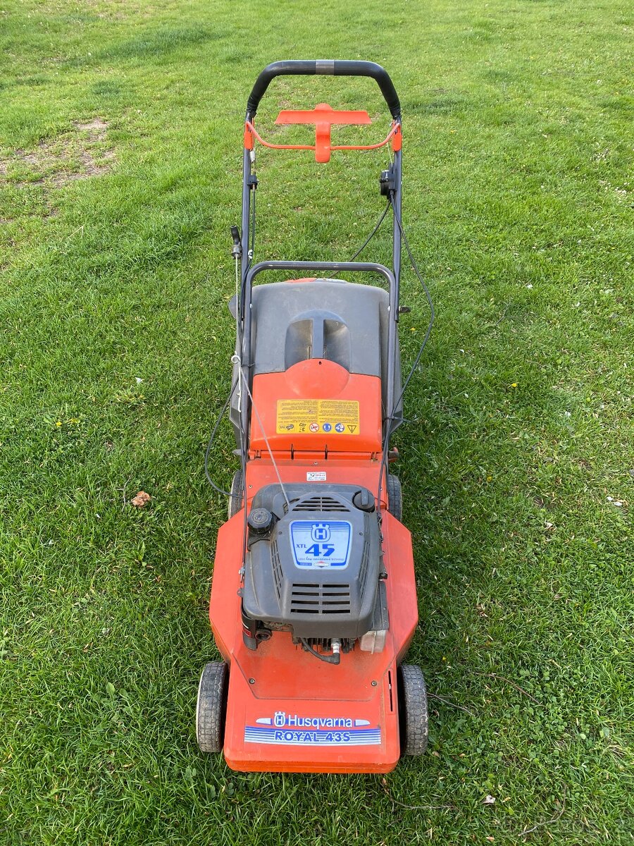 sekačka zahradní benzínová husqvarna sekačka na trávu