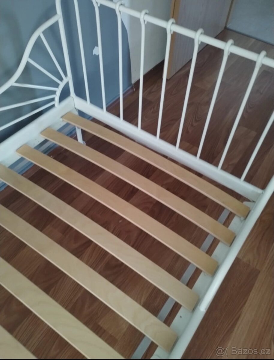 Dětská postel IKEA Minnen bílá + matrace a rošt