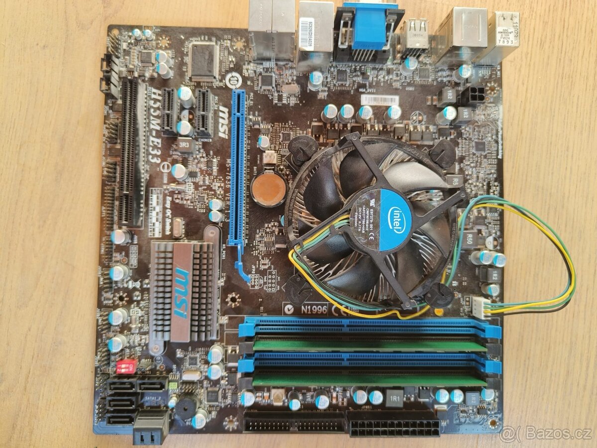 Základní deska + CPU + RAM