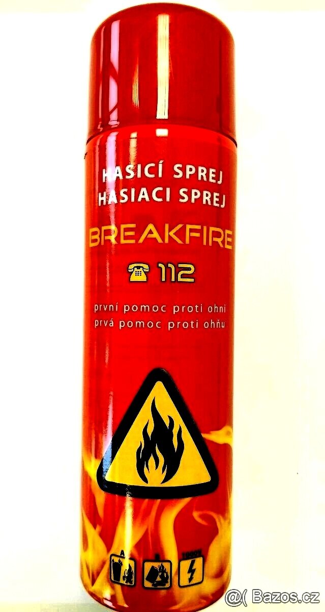 Hasicí přístroje 550 ks cena za vše