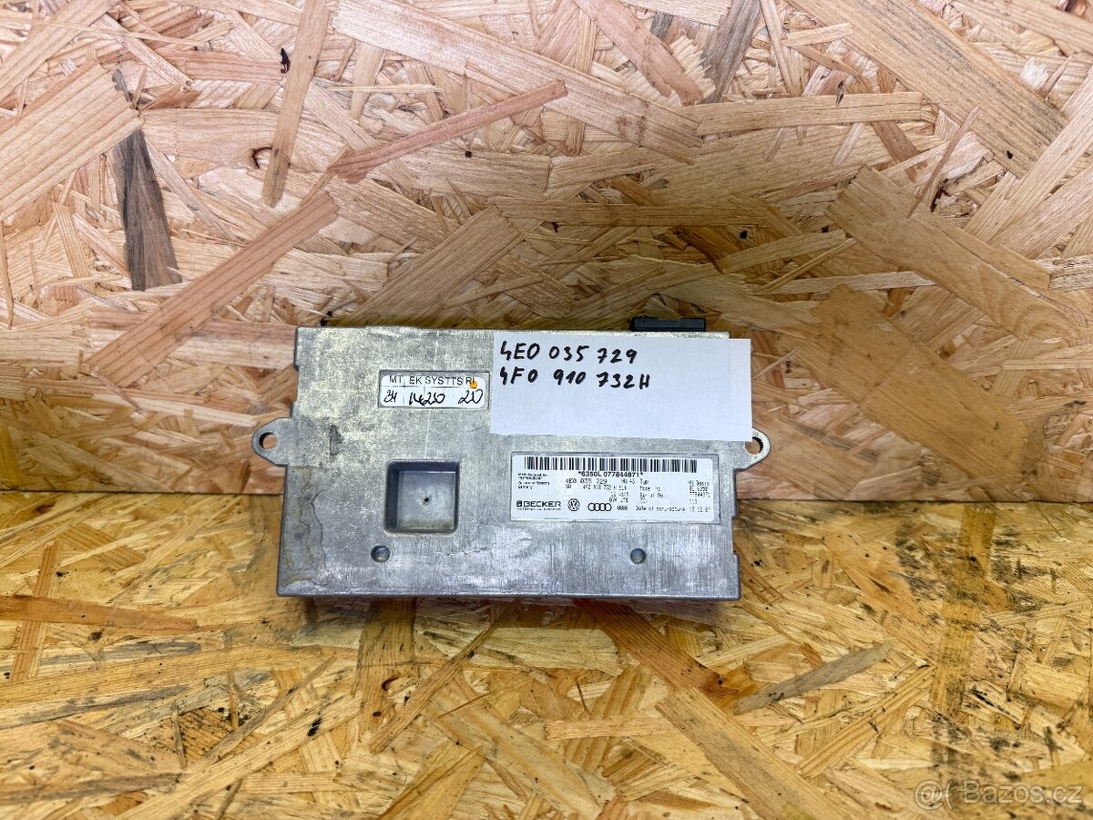 ŘÍDICÍ JEDNOTKA MMI 4E0035729 / 4F0910732H