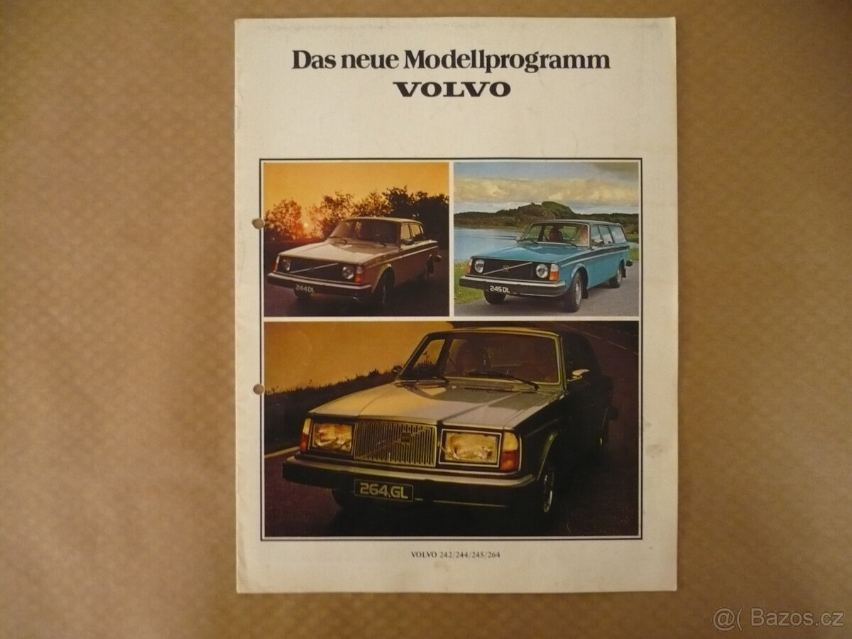 Prospekt Volvo 242 / 244 / 245 / 264
