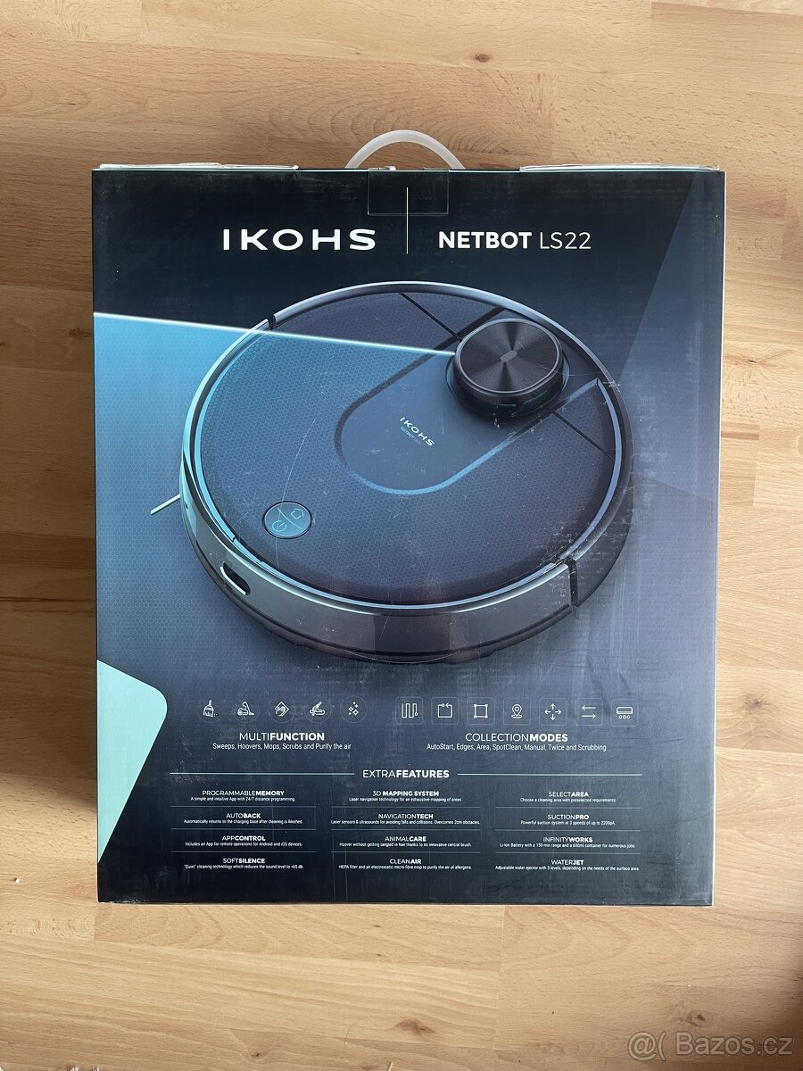 Robotický vysavač IKOHS NETBOT LS22