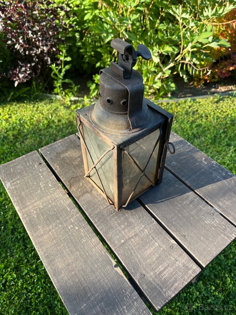 Drážní lampa Německo Whermacht 1940