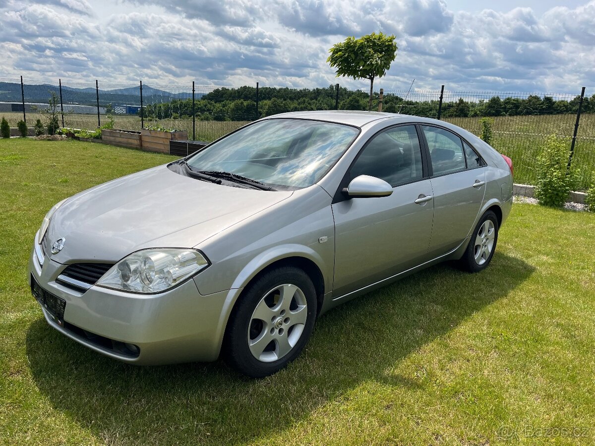 NISSAN PRIMERA 1.8, SERVISKA,1.MAJITEL,159 TKM, KAMERA