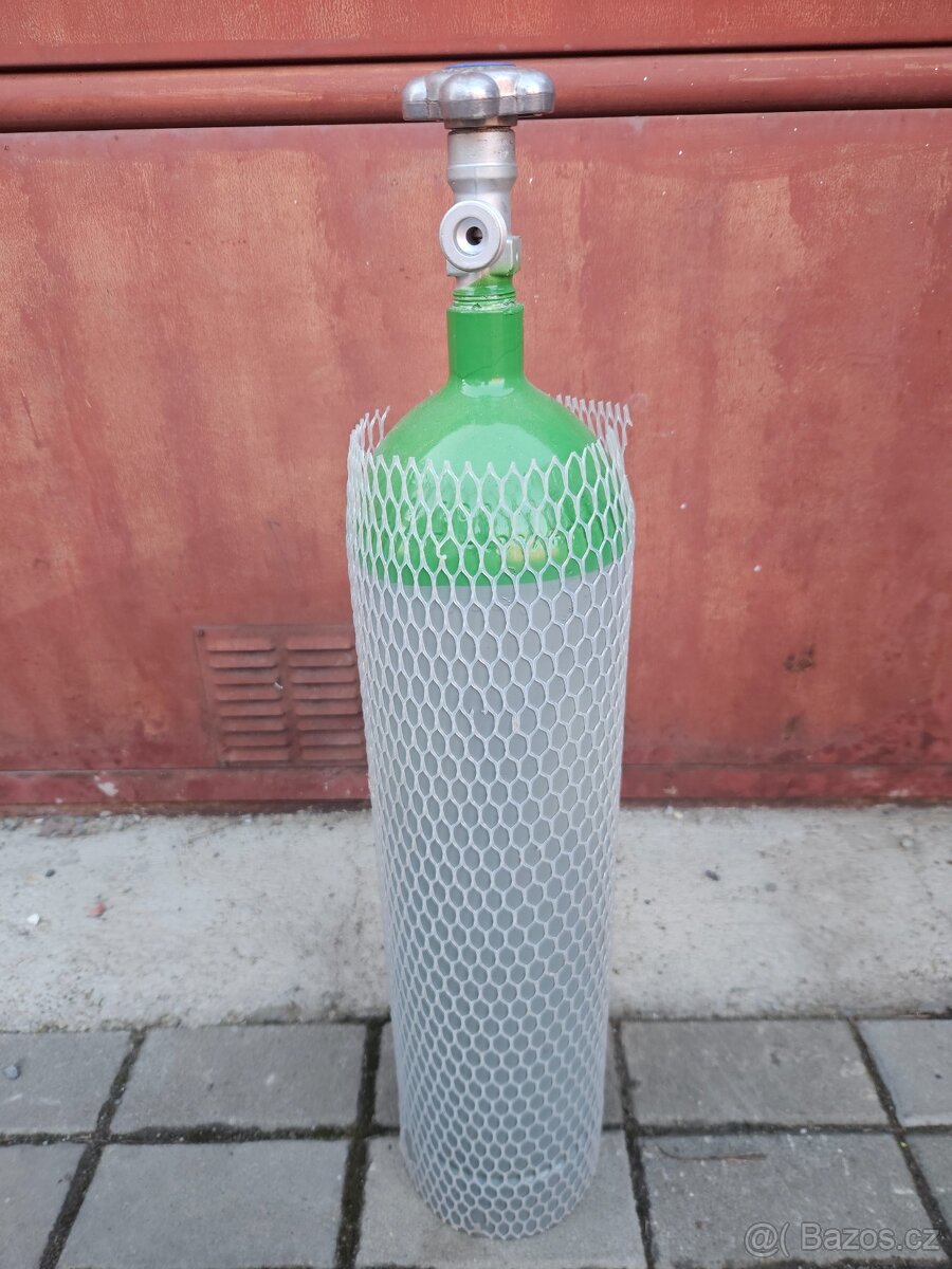 Láhev tlaková bomba CO2 na svařování akvaristiku i Pivo 5kg