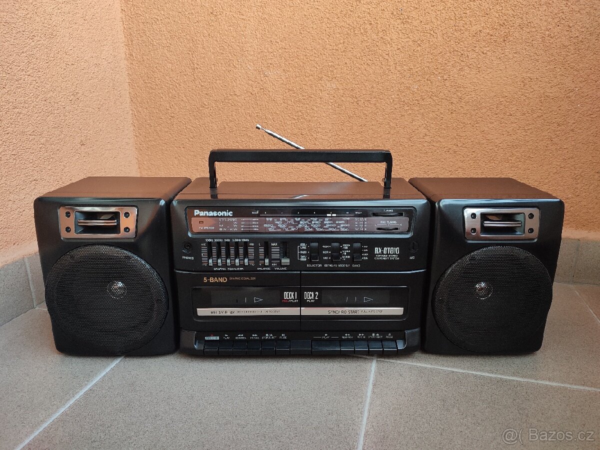 PORTABLE COMPONENT SYSTEM PANASONIC RX - CT810.