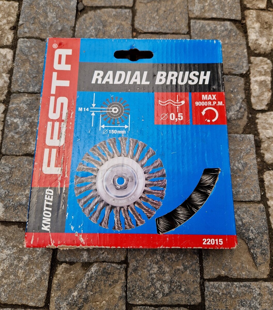 rotační kartáč radiální, copy Festa 22015