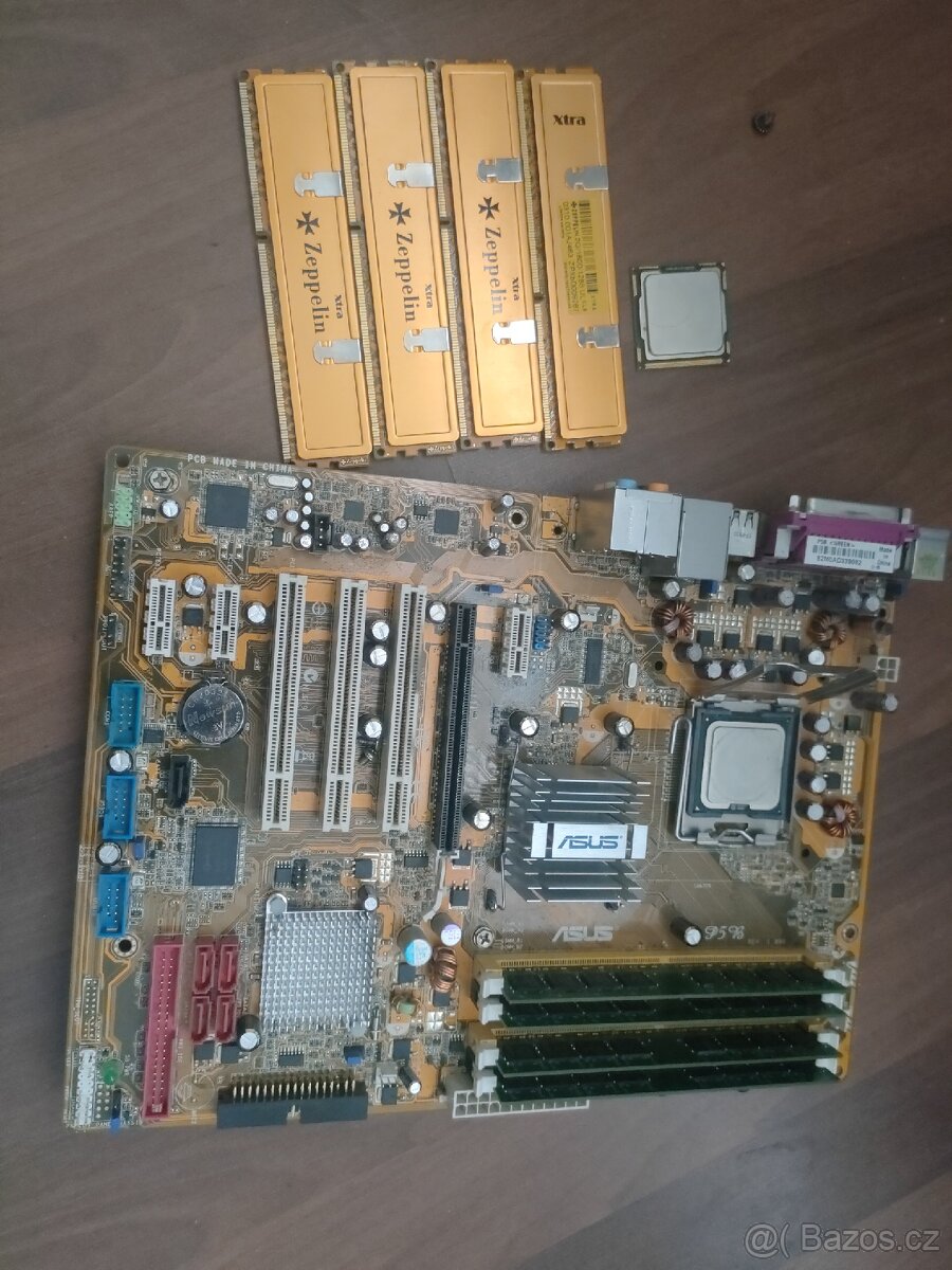 Retro PC set Intel i7 / i2 + Ramky
