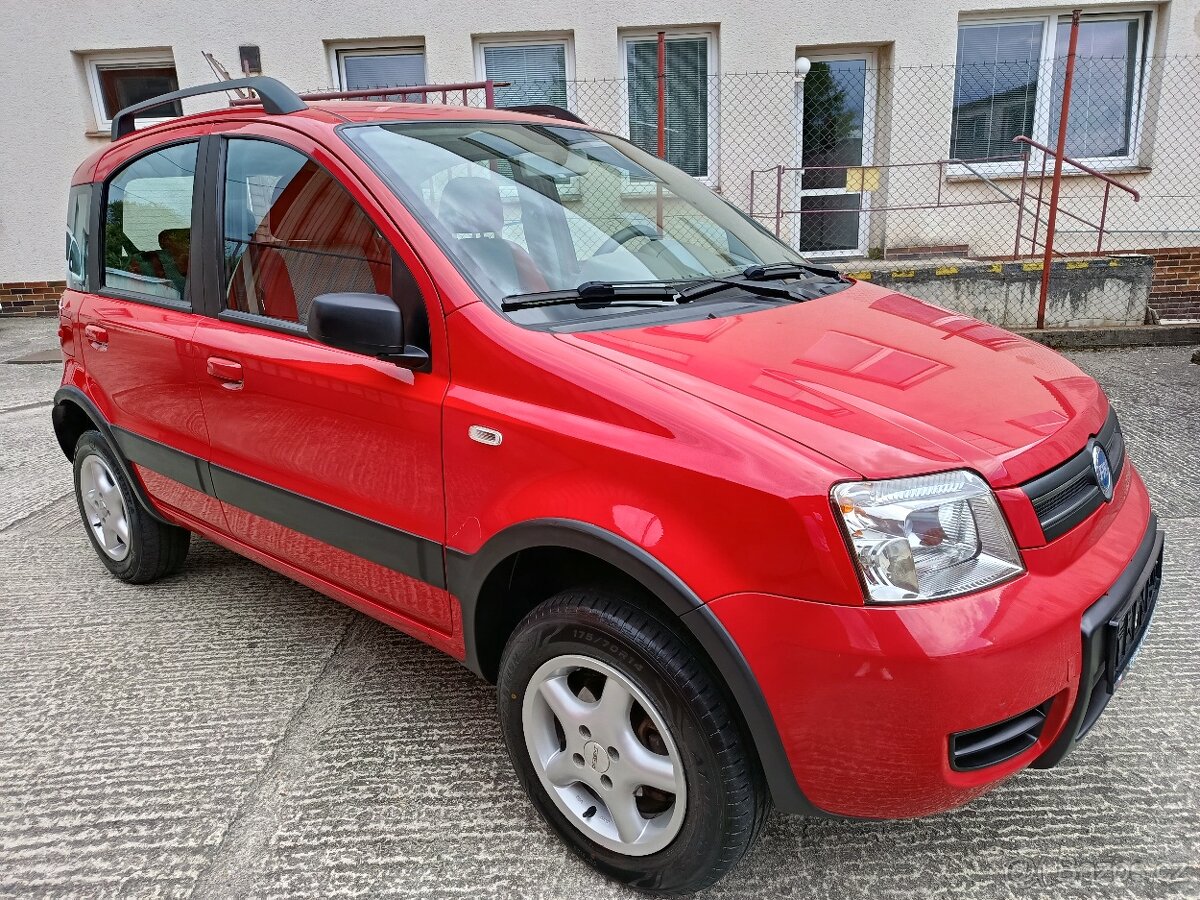 Fiat Panda 1.3i 44 Kw 4x4 88 Tis Km Skvělý Stav Garance km