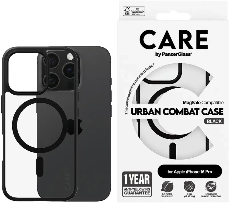 kryt Apple iPhone 16 Pro PanzerGlass CARE magsafe urban