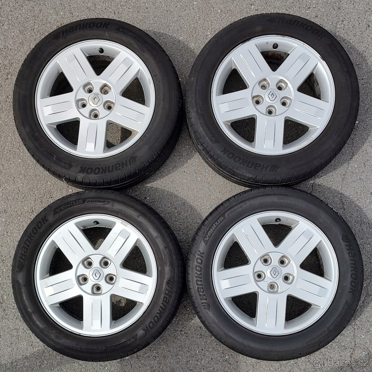 Alu kola Renault Antares + letní pneu Hankook Ventus Prime 4