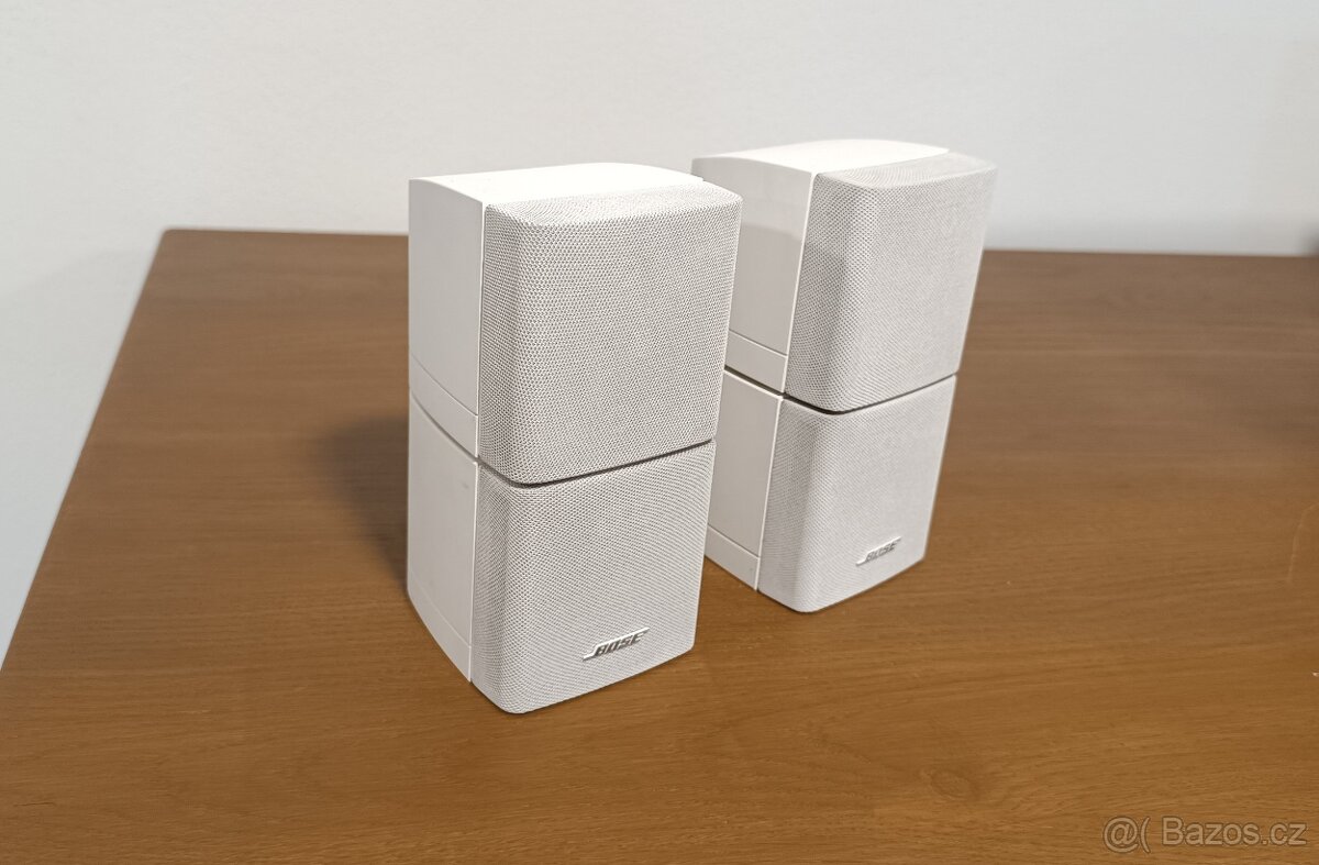 Predám biele repro Bose double cube array