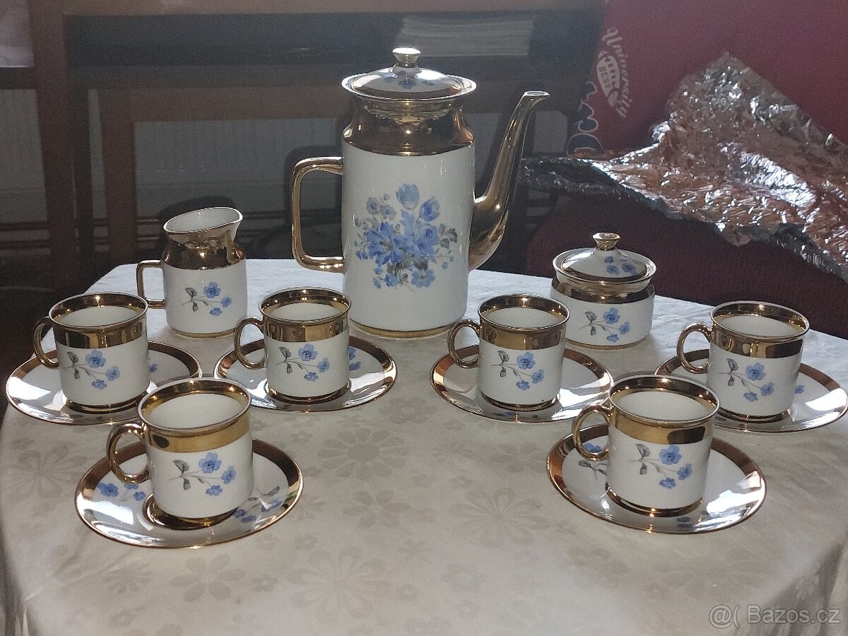 Porcelán-Kávový servis- EPIAG v top stavů