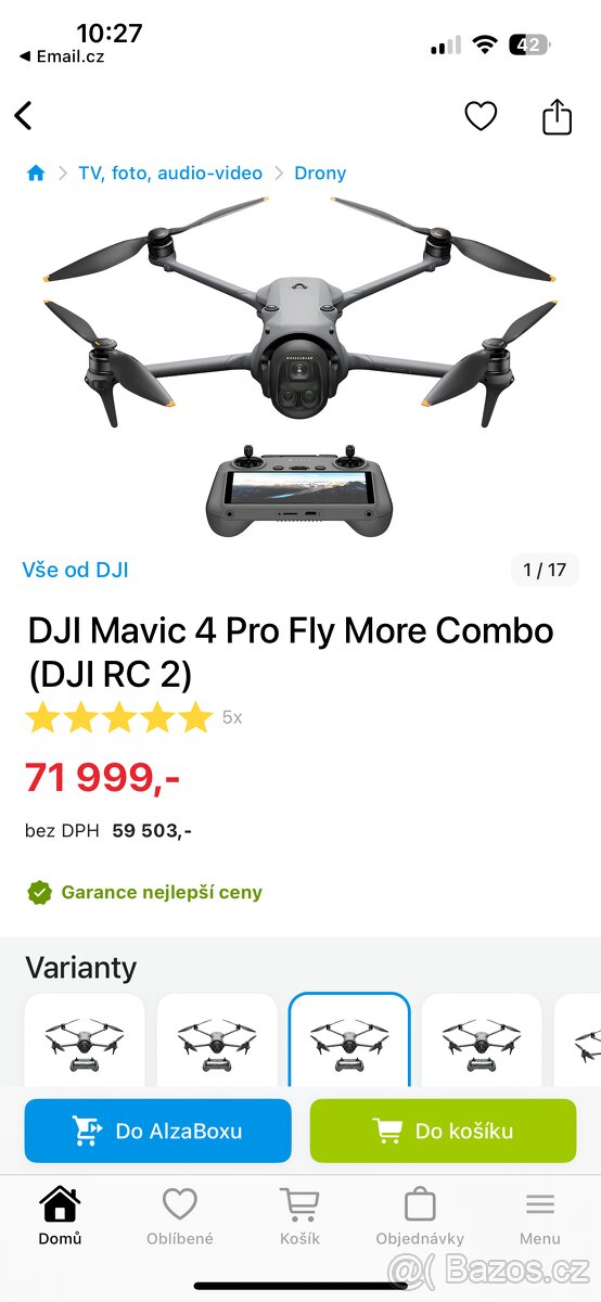 Dji Mavic 4 Pro (fly combo)