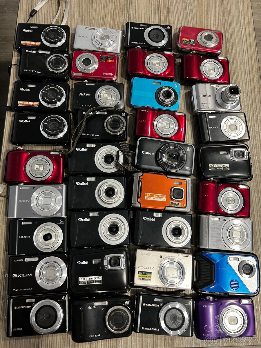 Fotoaparáty na náhradní díly