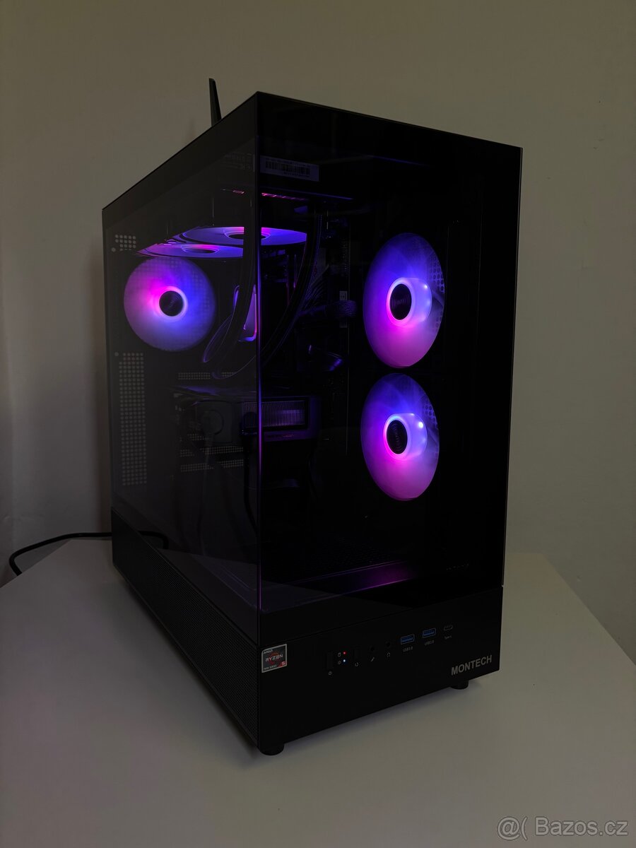 🖥 Moderní nový počítač RTX5060, R5 7600X, 1TB, 32GB,