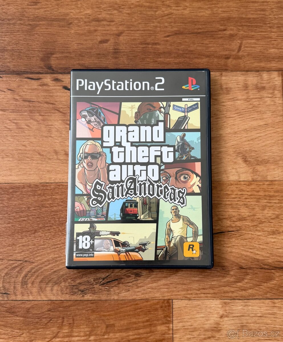 Hra Sony PS2: Grand Theft Auto: San Andreas