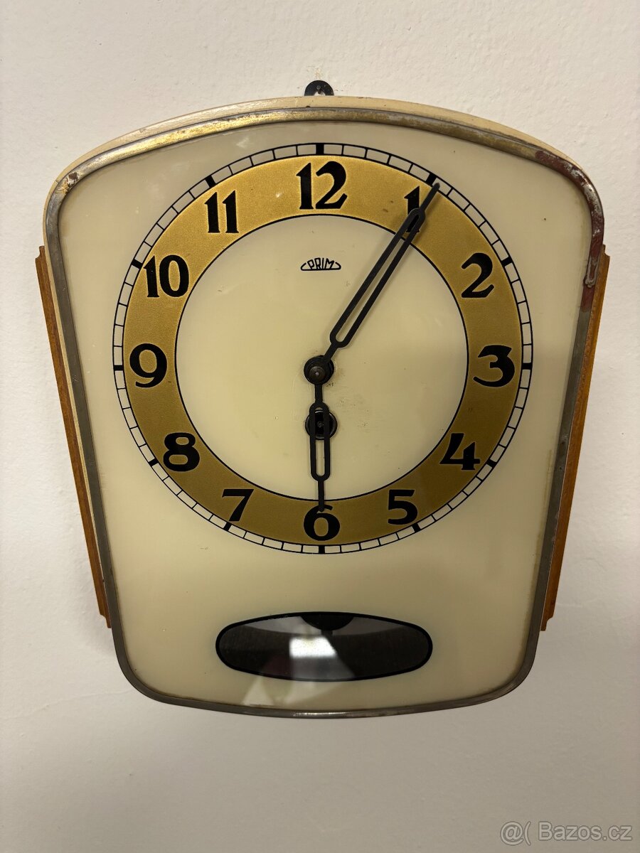 Kuchyňské hodiny Prim 1958