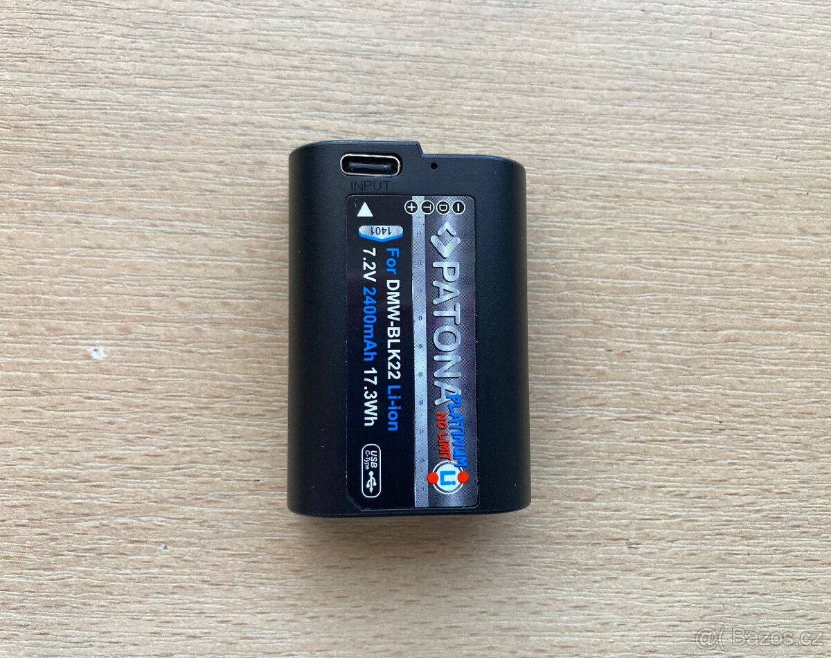 Baterie PATONA pro digitální kameru Panasonic DMW-BLK22