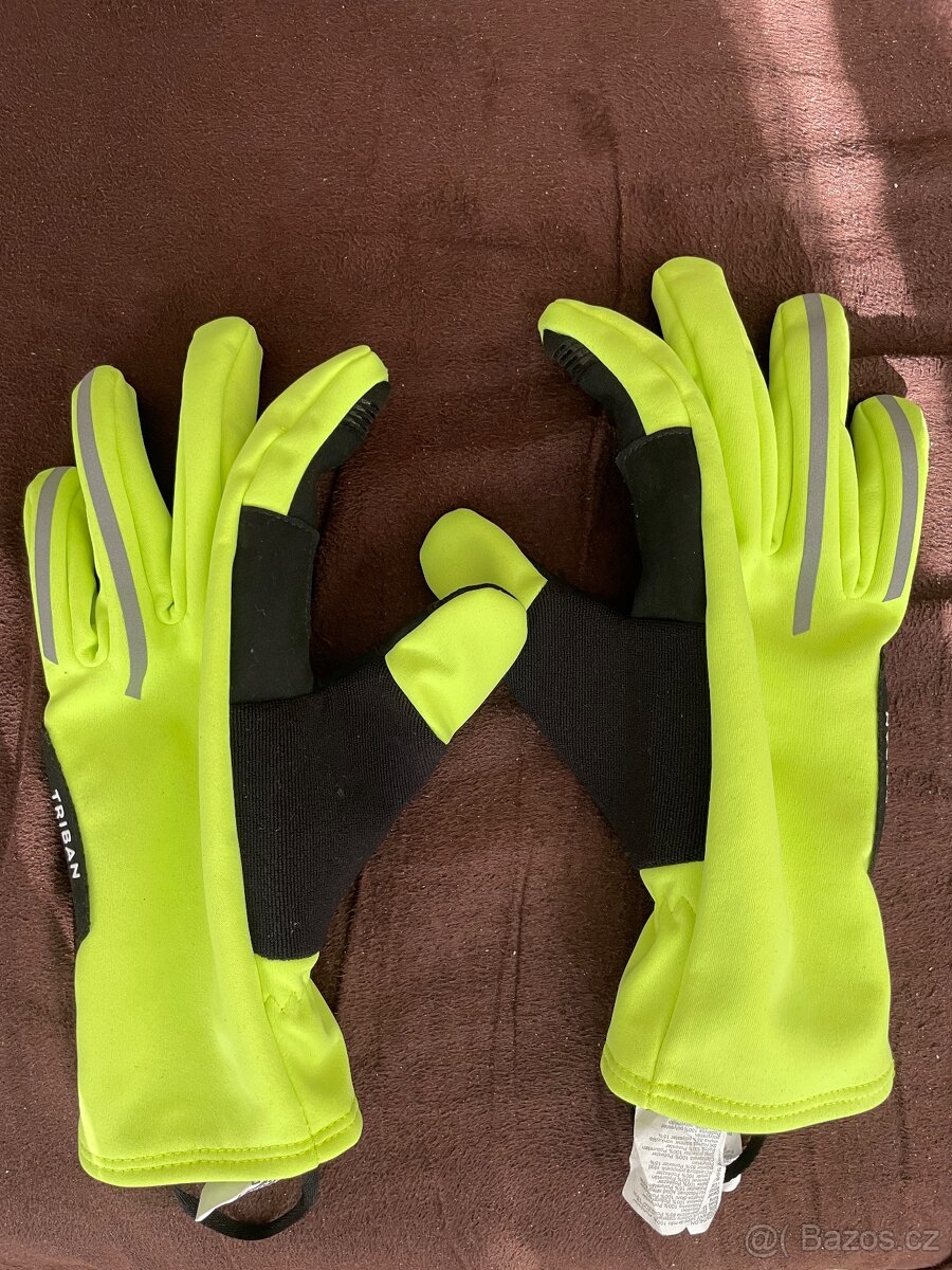 Zimní rukavice na kolo