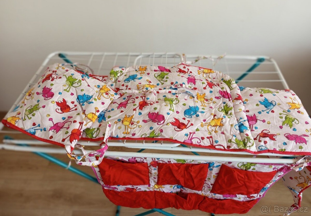 Fusaky,pytle,mantinel + kapsář,deky,věci do postýlky