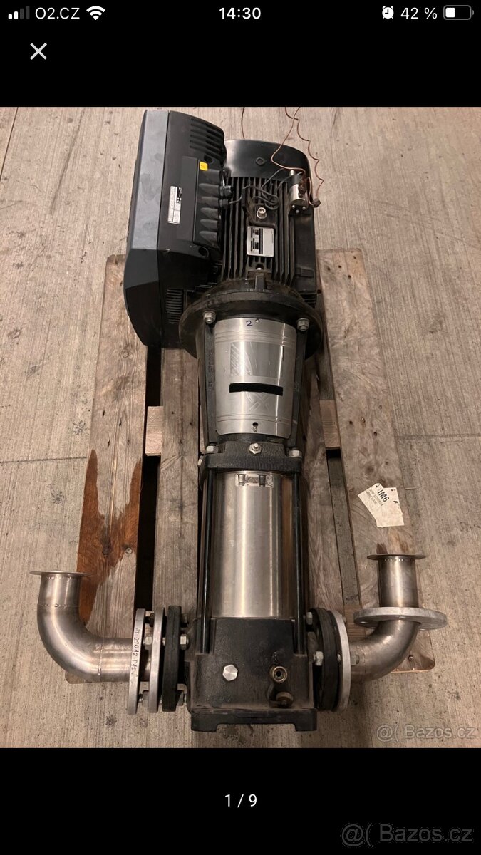 Výkonné čerpadlo na 400 V