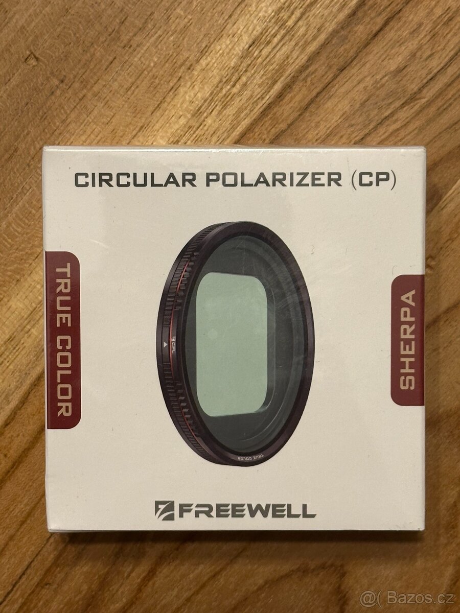 Nový Freewell filtr pro kameru FW-SH-CPL, PC 1100,-