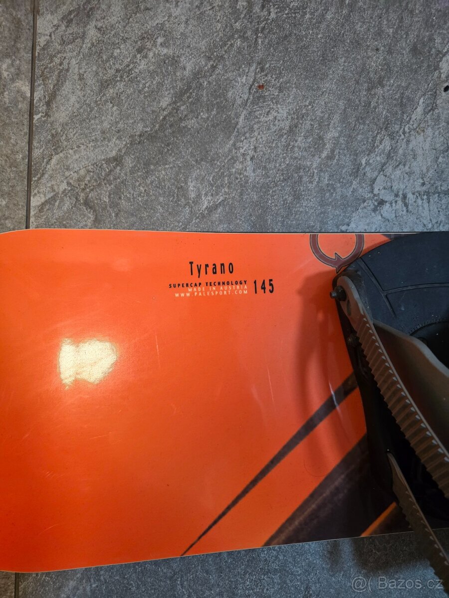 Kompletní sada snowboard  145cm +vázání +boty