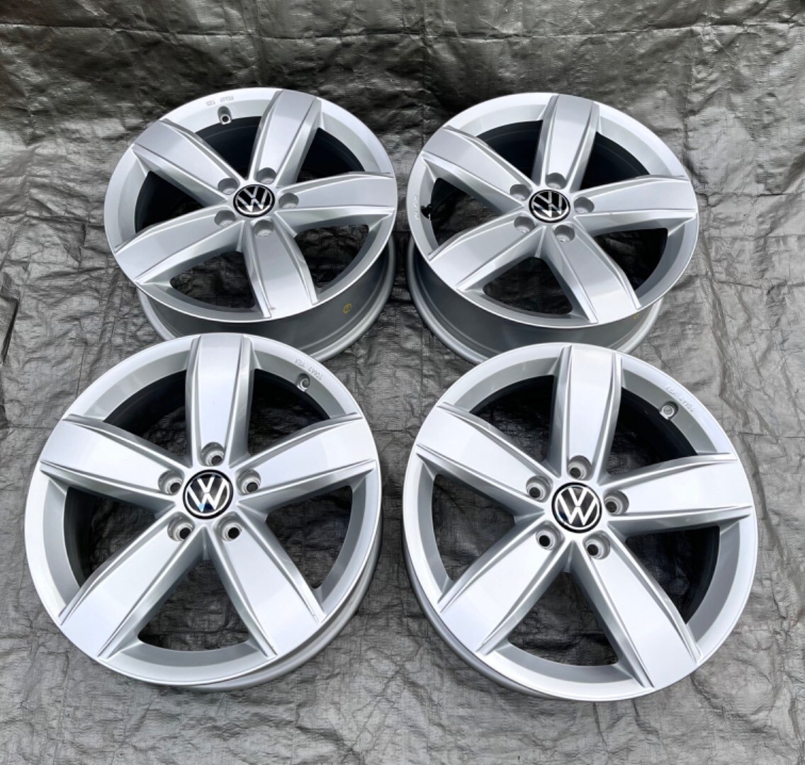 5x112 R17 originál alu disky VW Tiguan 2021