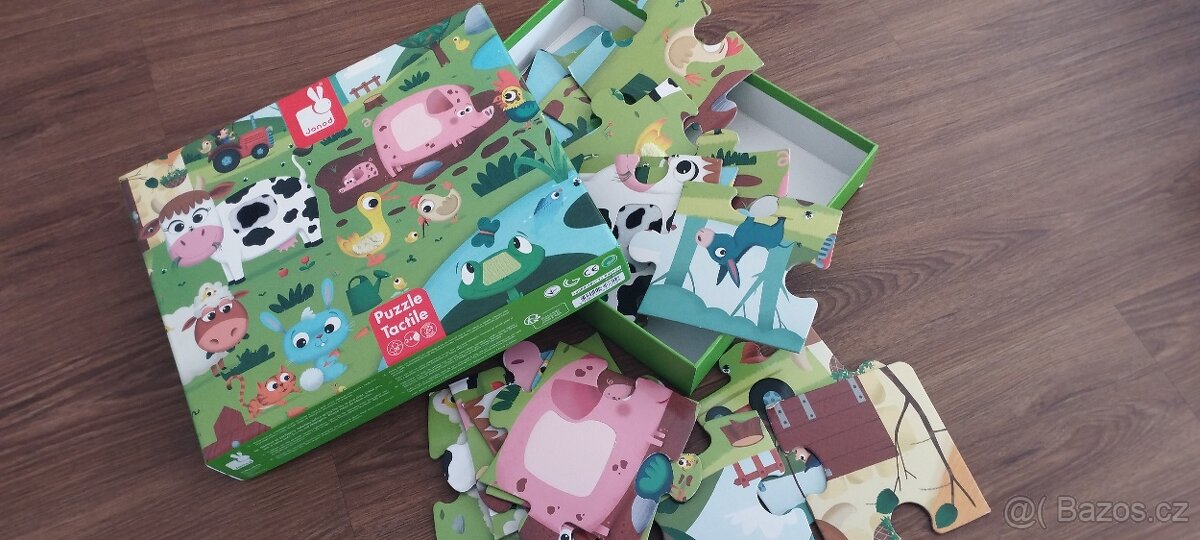 hmatové puzzle pro děti od 2 let