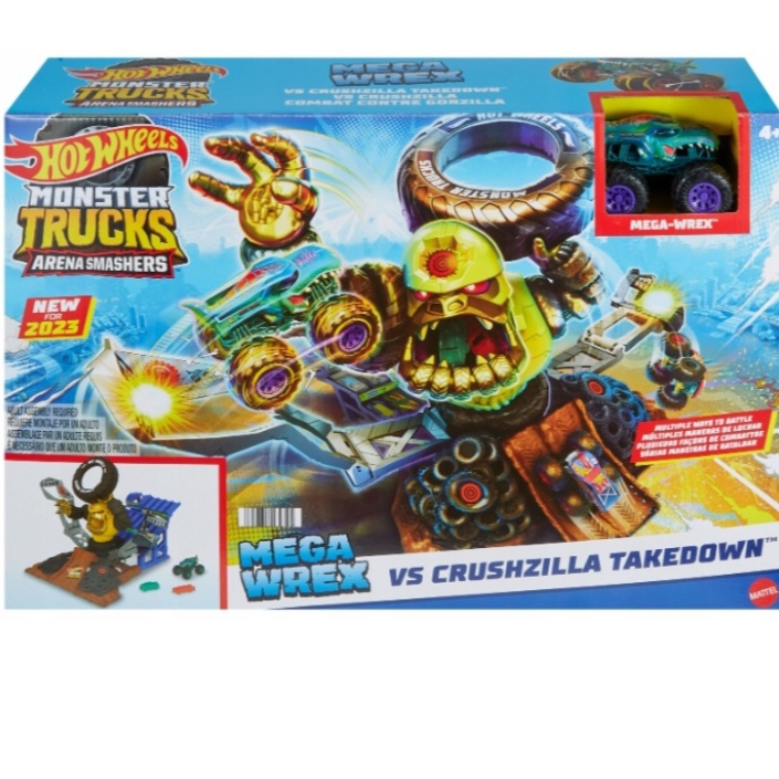 Hot Wheels – Monster Trucks – Gorila versus Crushzilla