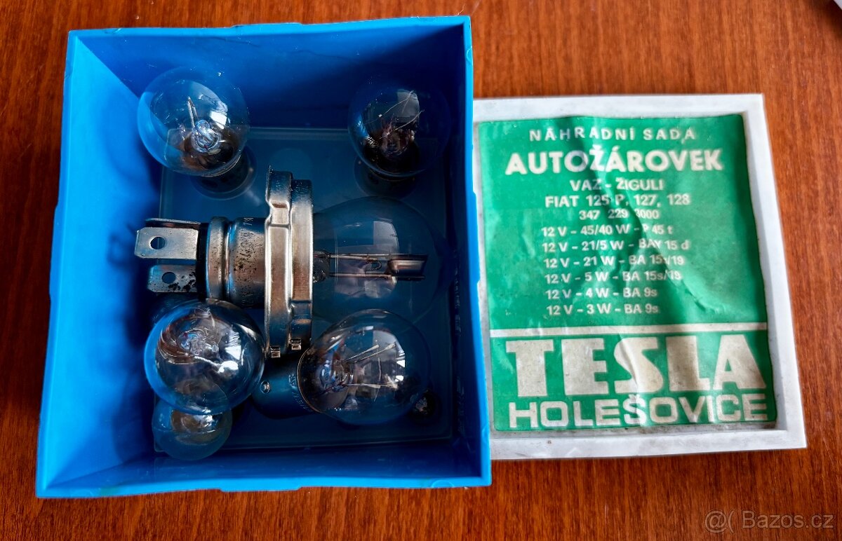 Sada autožárovek TESLA