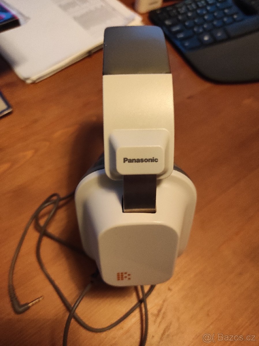 Retro sluchátka s mikrofonem Panasonic