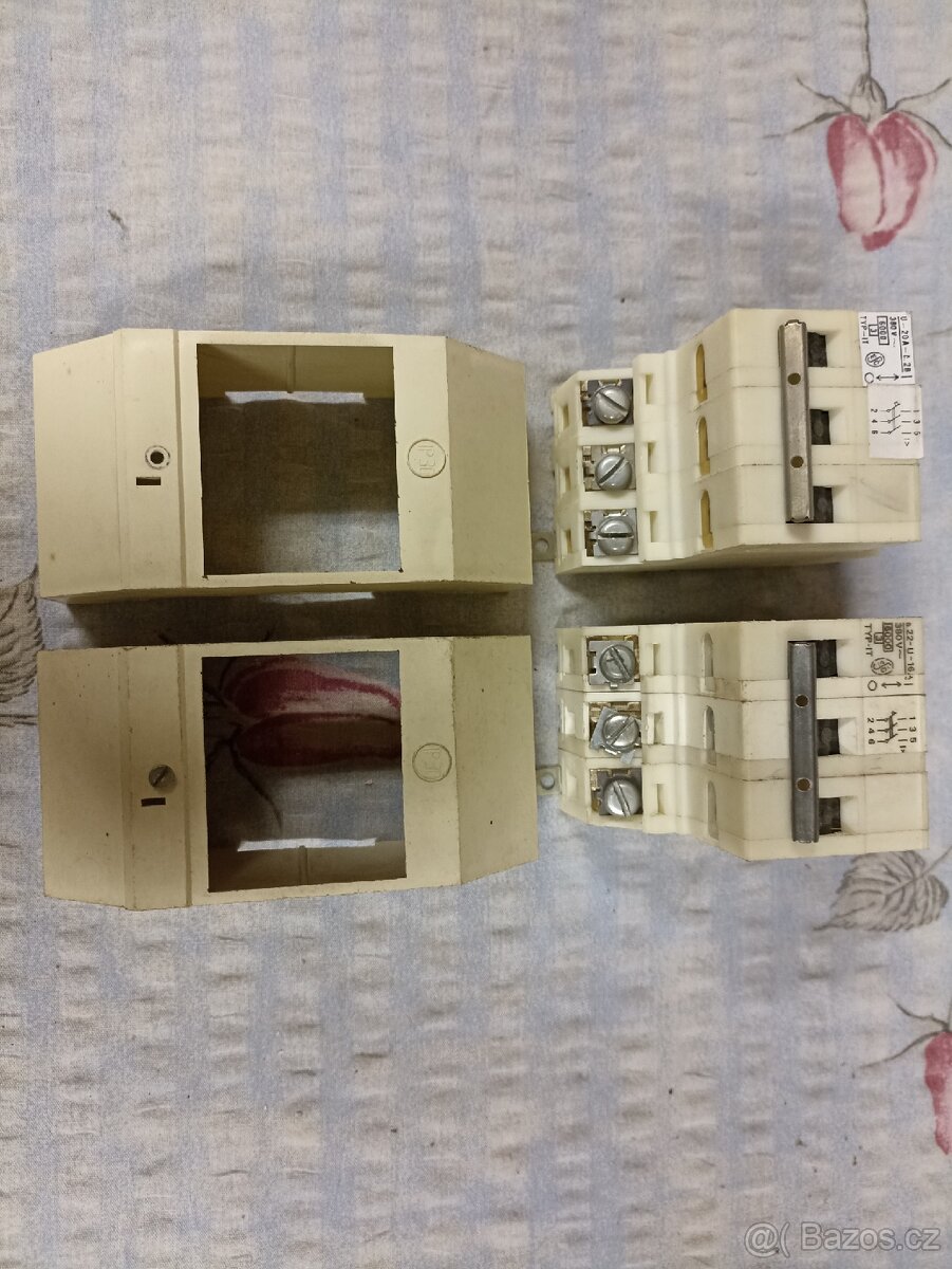 Jističe bílé jistič elektro