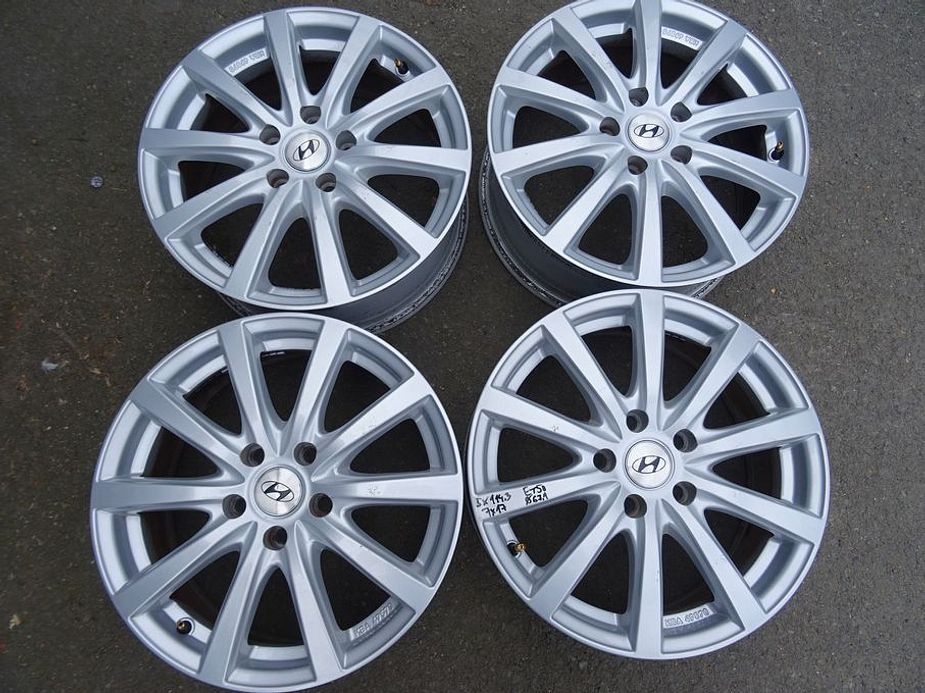 Alu disky na Hyundai, 17", 5x114.3, ET 50, šířka 7J
