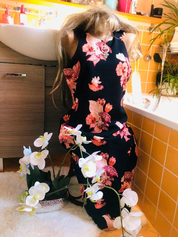 H&M# spolecenske# saty# business#kvetinove#bodycon