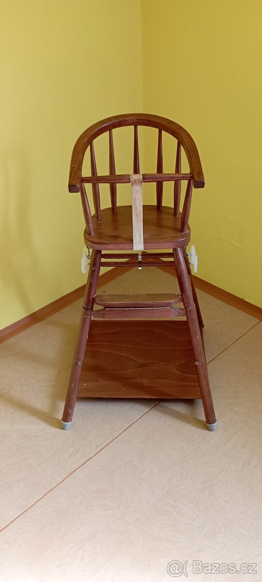 Prodám dětskou jídelní židličku Koryna