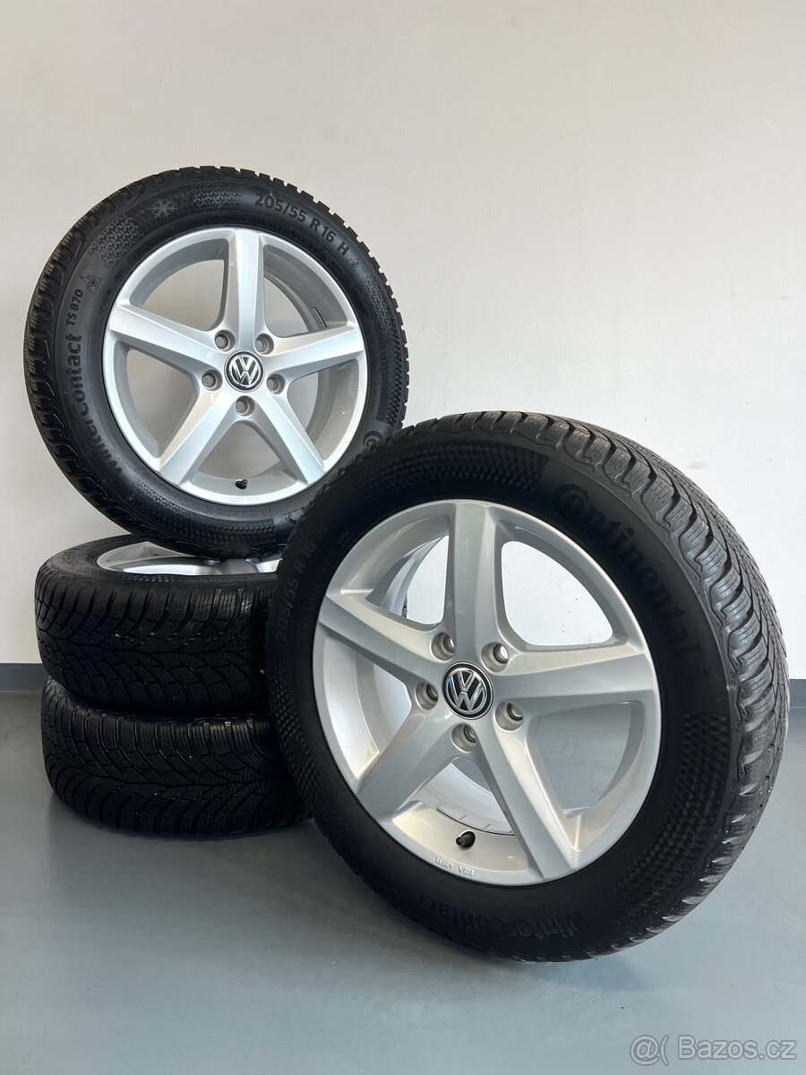 ❄️ Zimní Alu kola Aspen, VW Golf 7, 5x112 r16
