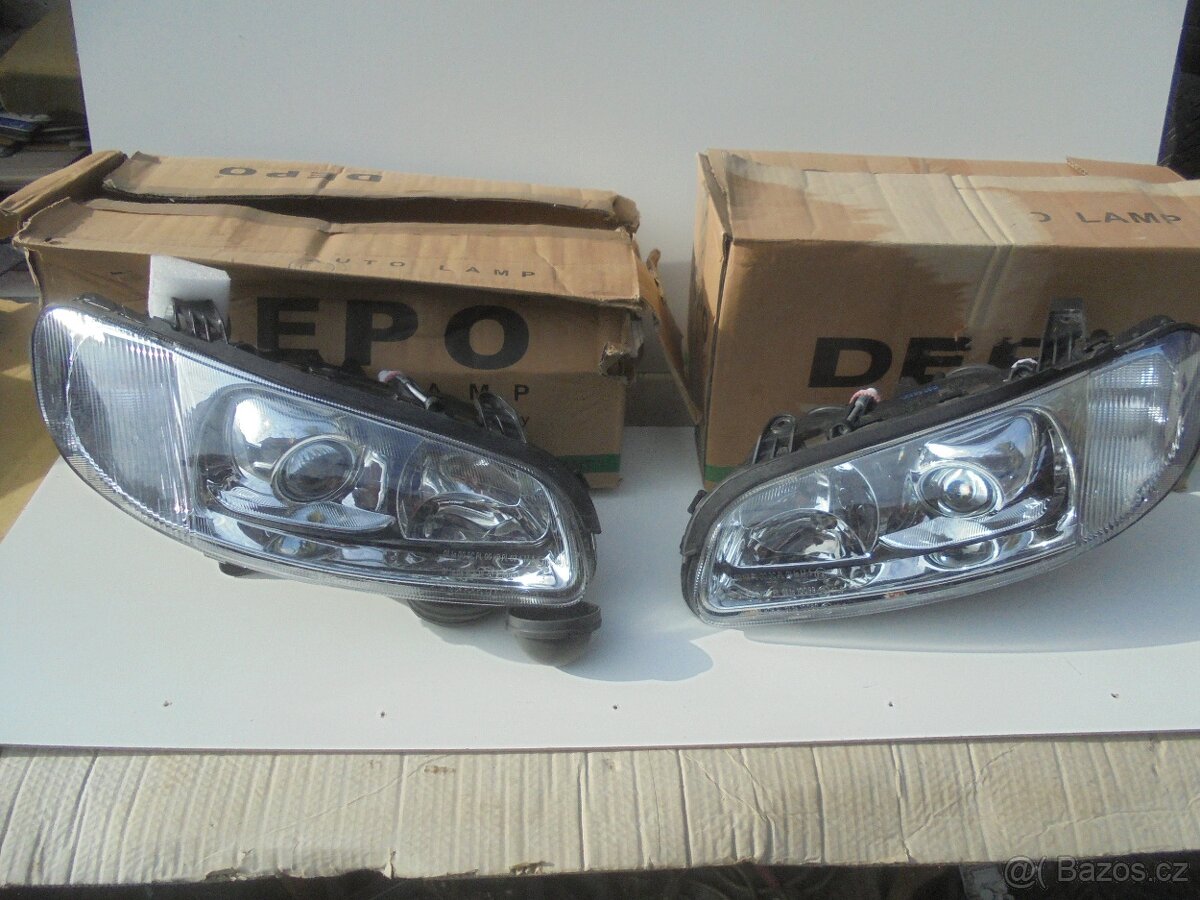 OPEL OMEGA B - přední čirá optika XENON EFECT