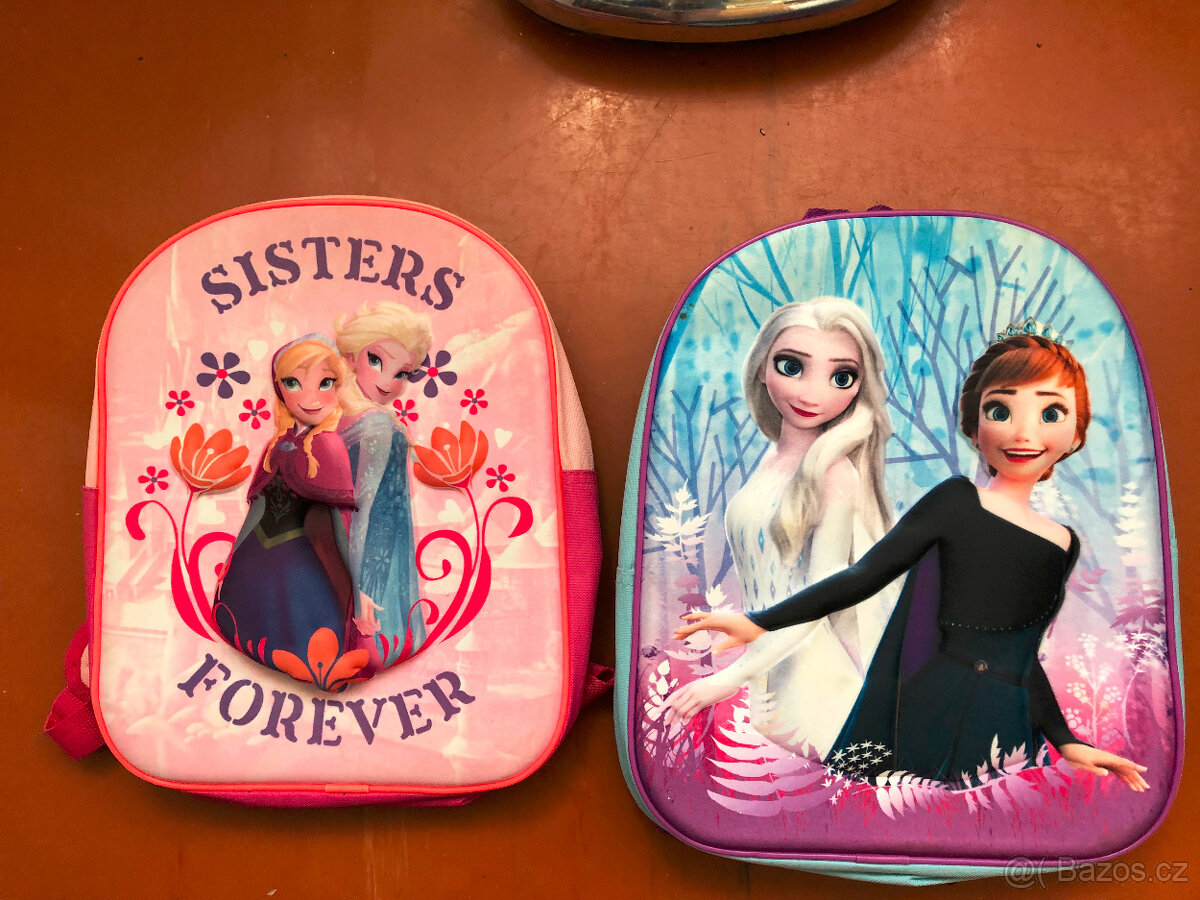 Dívčí batoh 3D Ledové království II - Frozen II