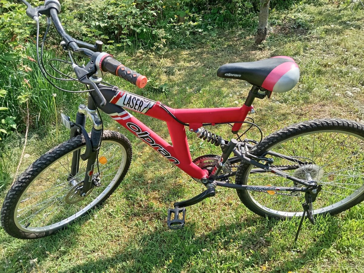 Dívčí/dětské jízdní horské kolo Olpran Laser 26"