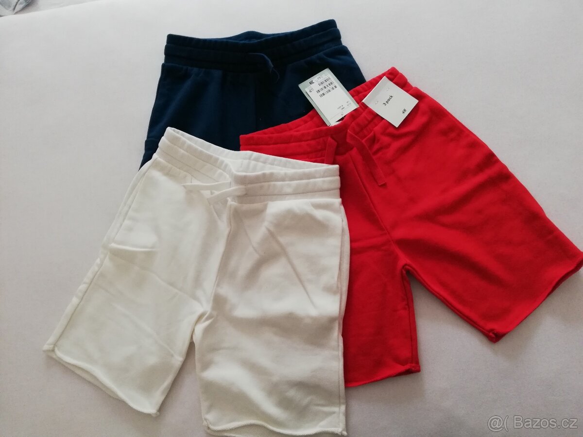 3-pack chlapecké šortky NOVÉ