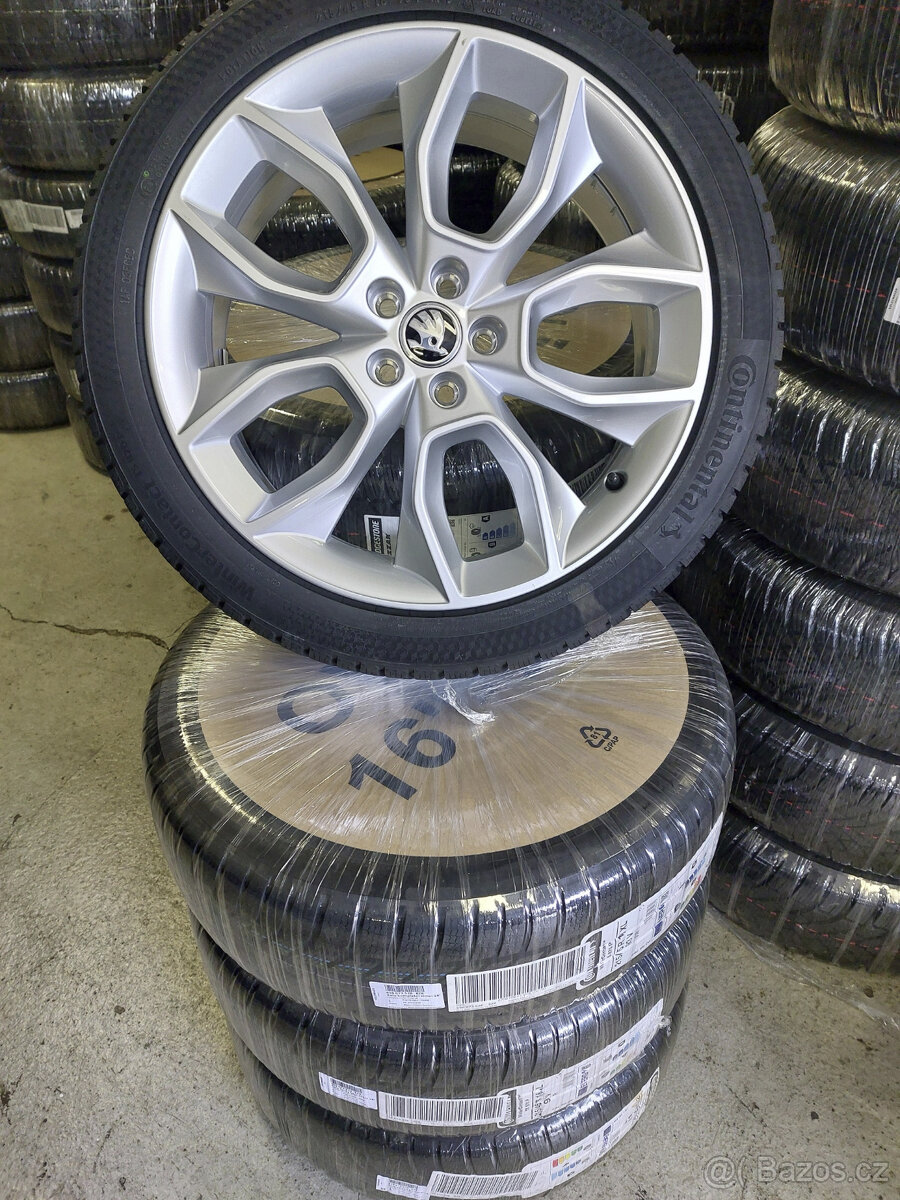 Originál alu kola 18" na Škoda Kamiq zimní NOVÉ