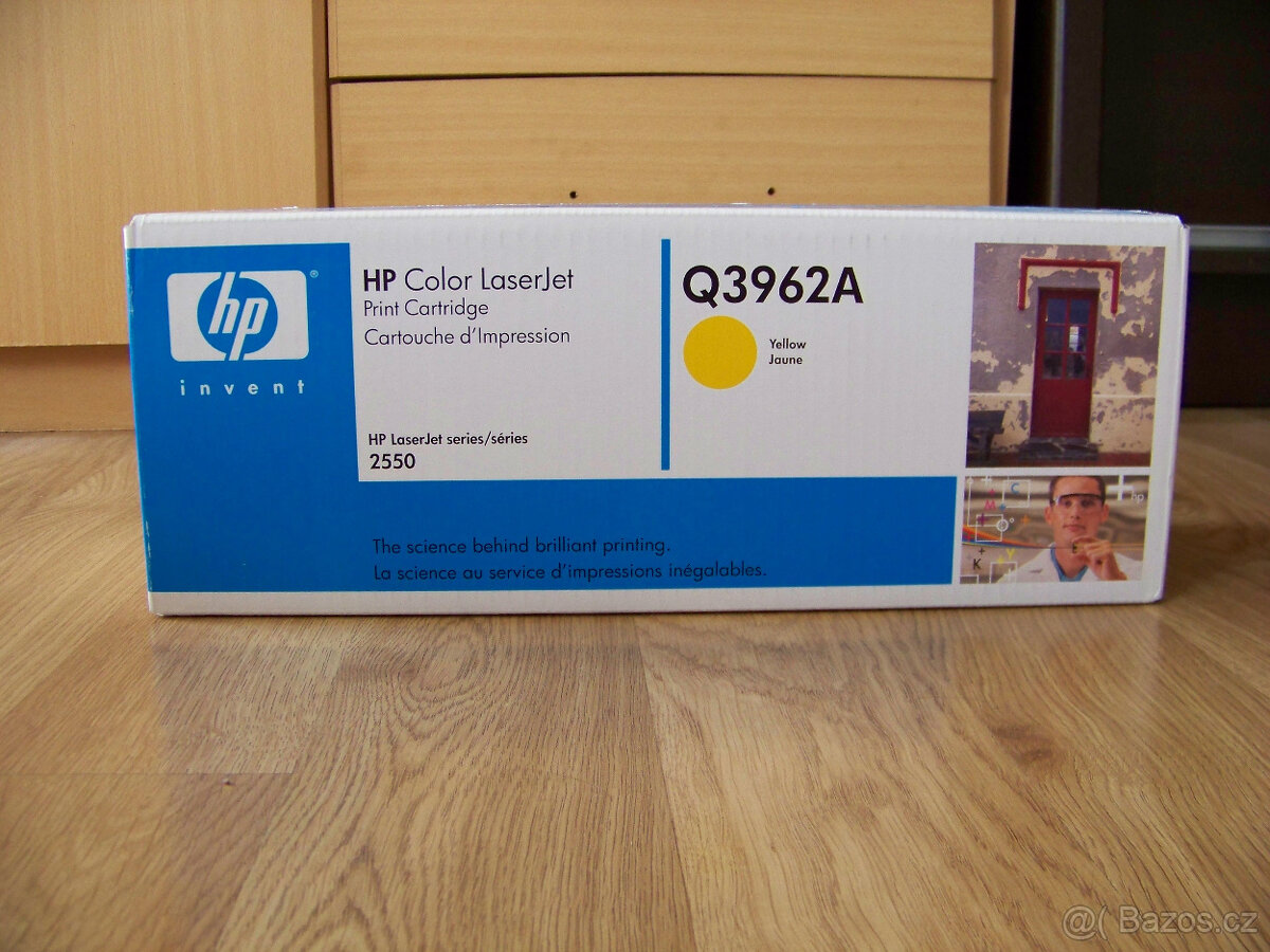 Originální toner výrobce HP do tiskárny Q3962A (No.122A) žlu