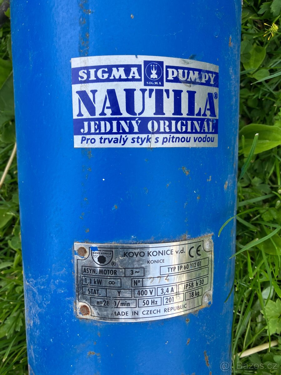Čerpadlo nautila