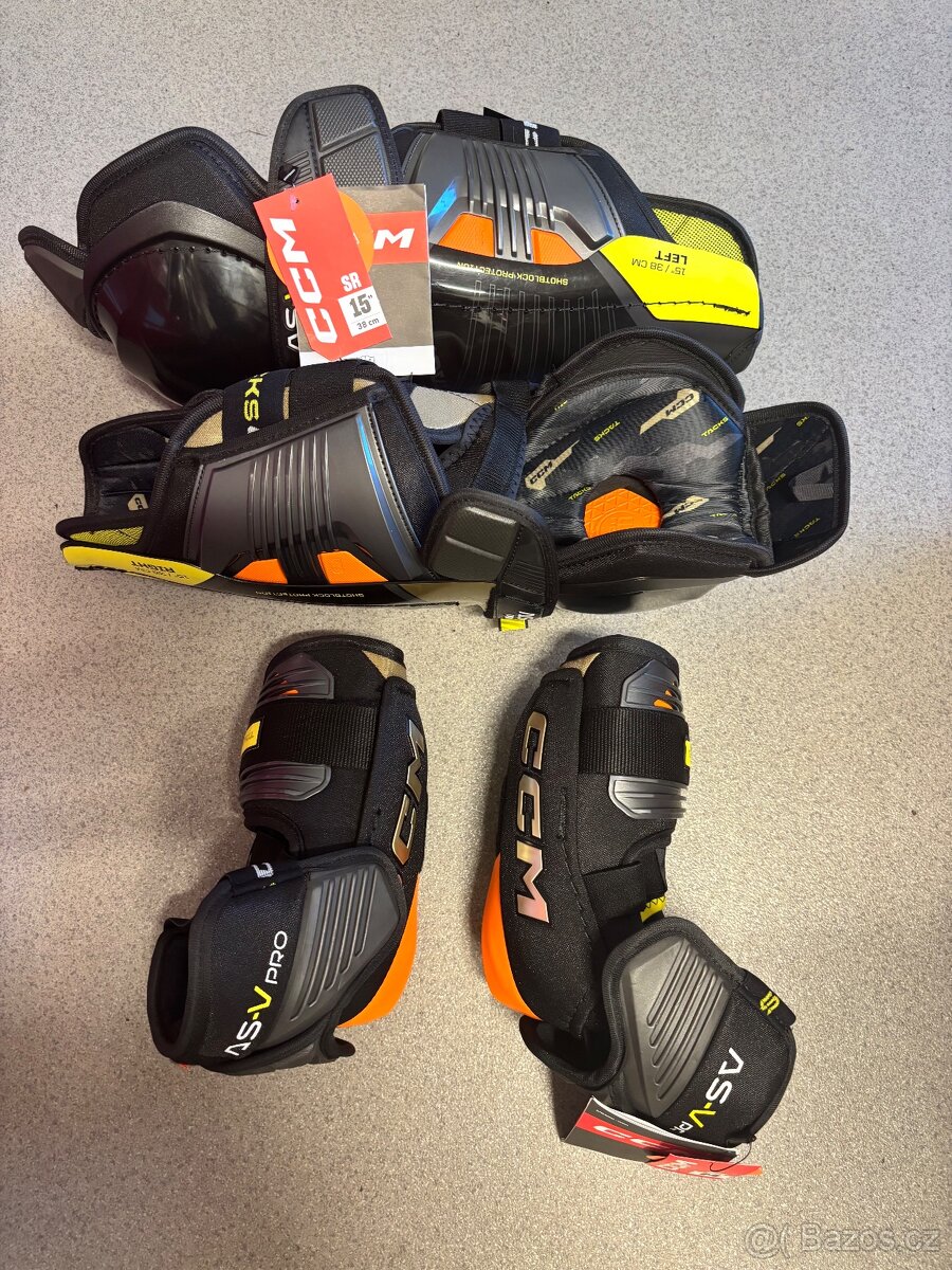 Hokejové chrániče loktu a holení Ccm Tacks AS-V Pro