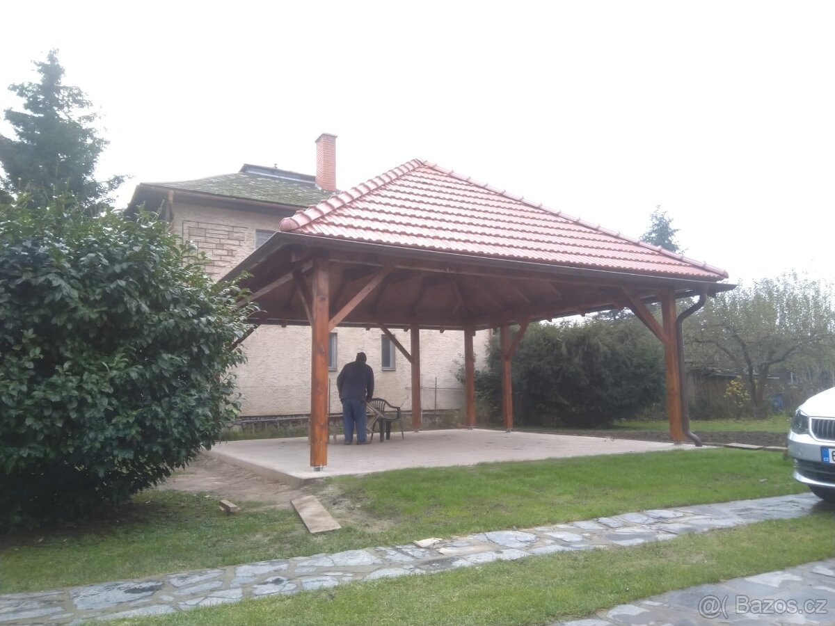 Garážové stání s montáží