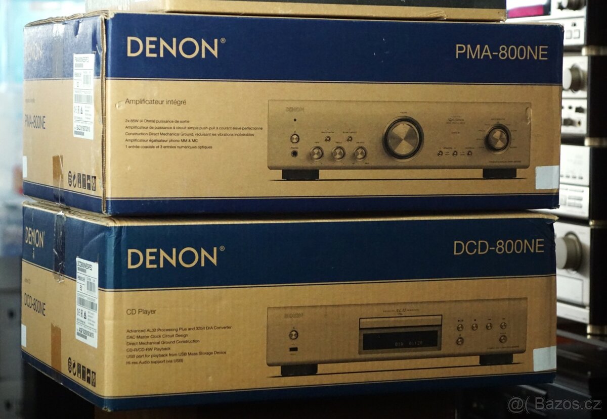DENON STEREO SET  stereo zesilovač a CD player