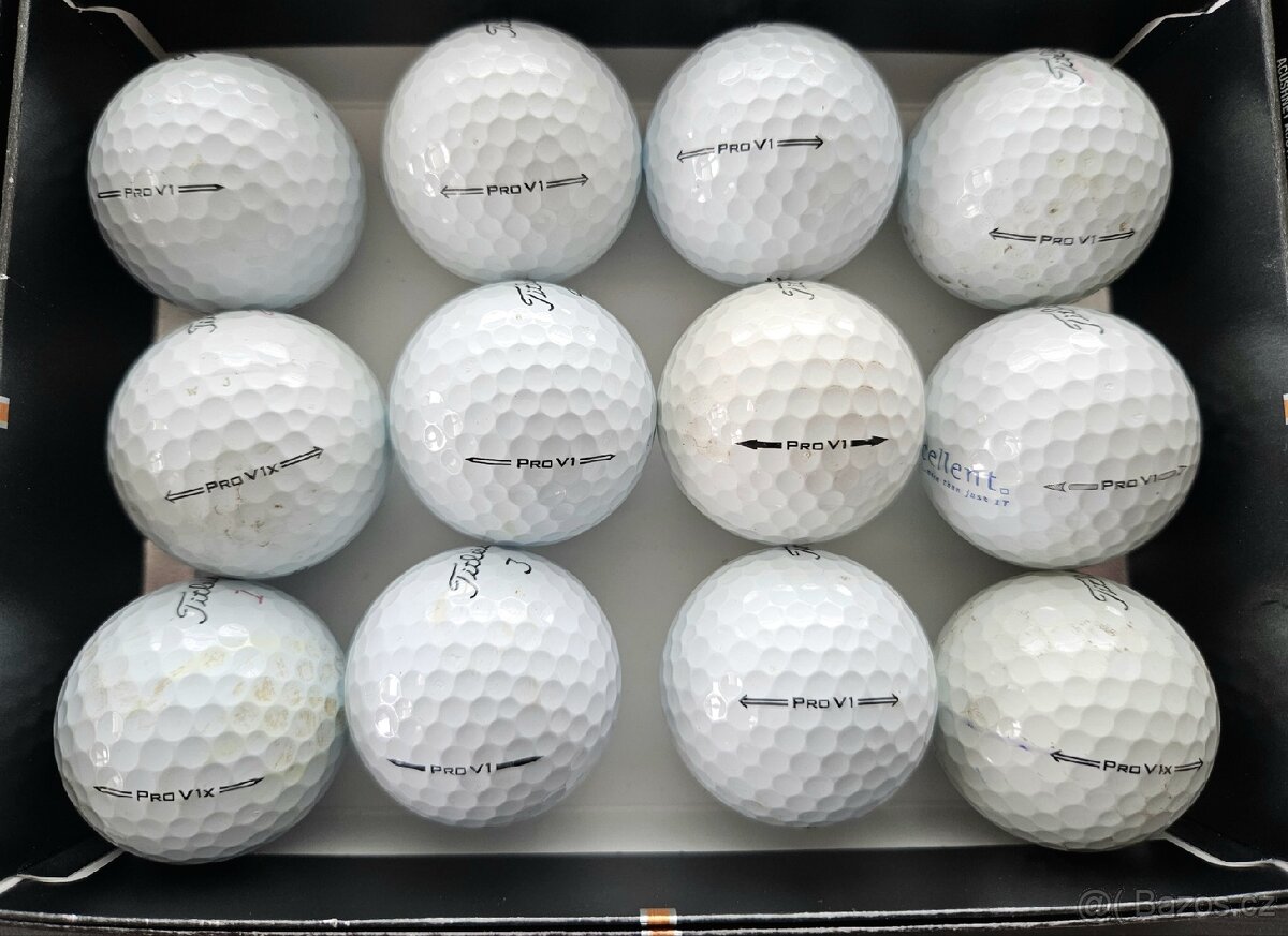Titleist PRO V1 golfové míčky za 39 Kč za kus